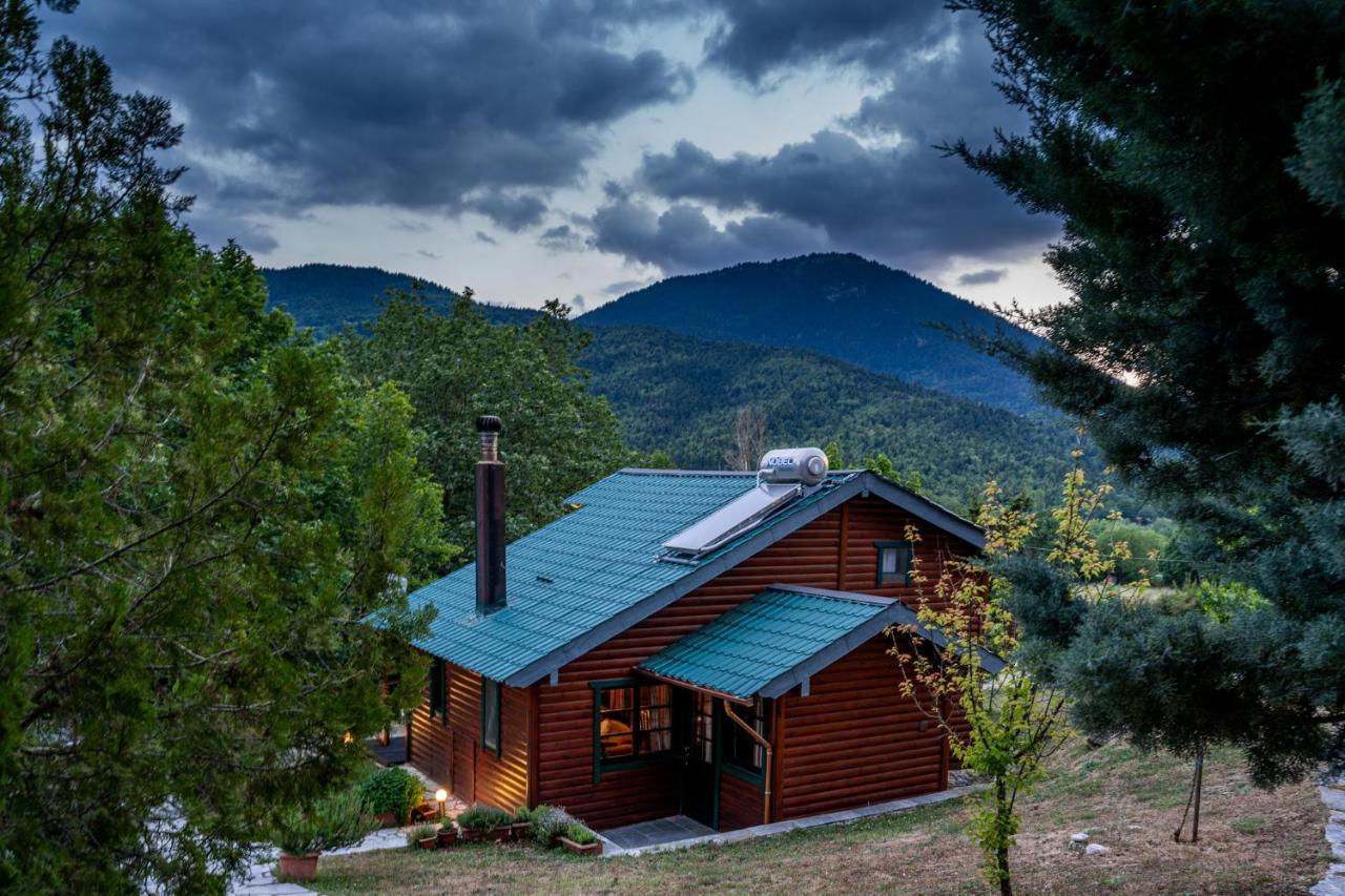 Chalet Likouresi Village Karpenisi Exterior photo